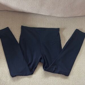 Athleta ultra high rise elation 7/8 Navy Leggings